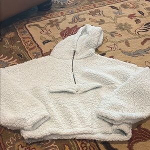 Flirtitude Blue Half Zip Hoodie